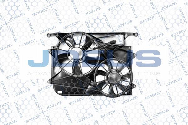 Jdeus EV0200692 - Вентилятор, охолодження двигуна autozip.com.ua