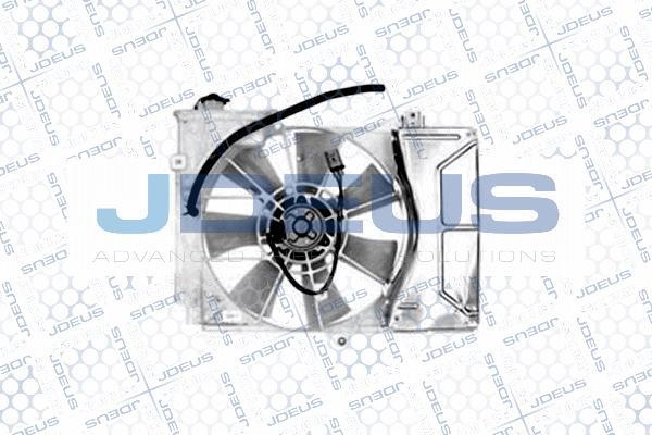Jdeus EV0280070 - Вентилятор, охолодження двигуна autozip.com.ua