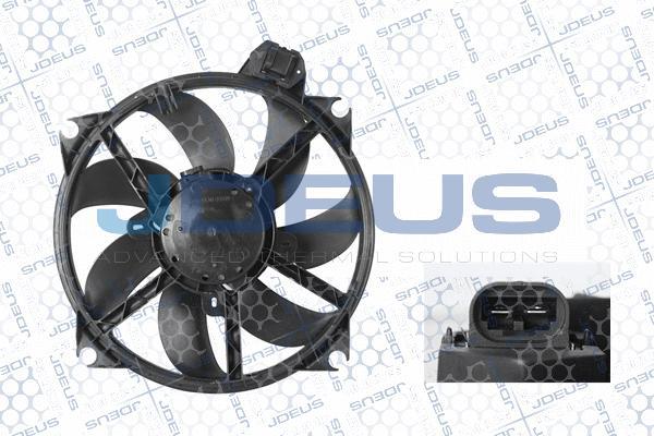 Jdeus EV0230990 - Вентилятор, охолодження двигуна autozip.com.ua