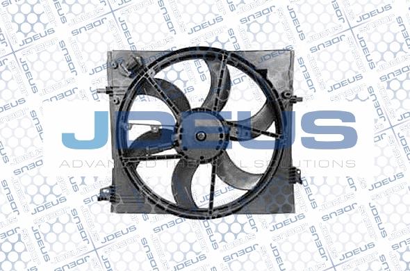 Jdeus EV0231180 - Вентилятор, охолодження двигуна autozip.com.ua