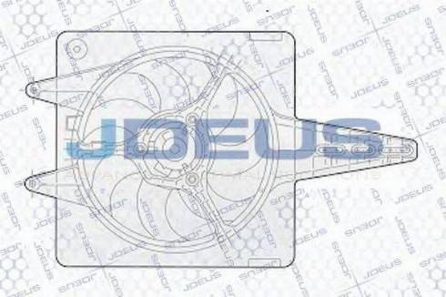 Jdeus EV02293 - Вентилятор, охолодження двигуна autozip.com.ua