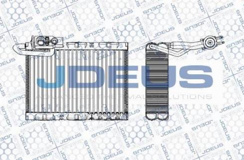 Jdeus M-9210350 - Випарник, кондиціонер autozip.com.ua