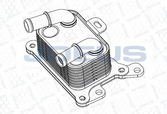 Jdeus M-4190881 - Масляний радіатор, рухове масло autozip.com.ua