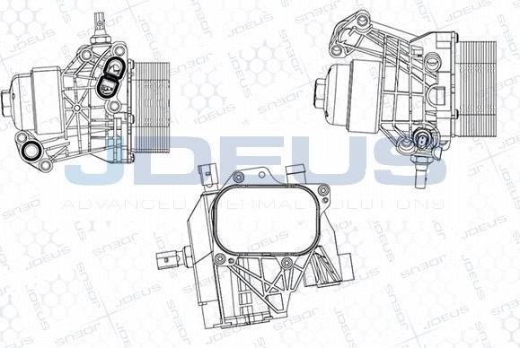 Jdeus M-4300620 - Вентилятор, охолодження двигуна autozip.com.ua