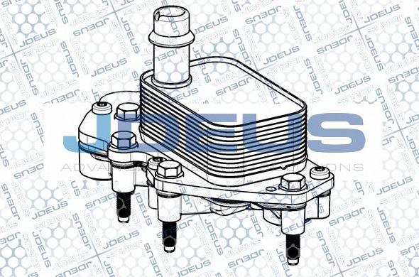 Jdeus M-4201351 - Масляний радіатор, рухове масло autozip.com.ua