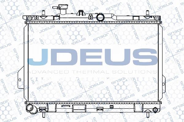 Jdeus M-0540620 - Радіатор, охолодження двигуна autozip.com.ua