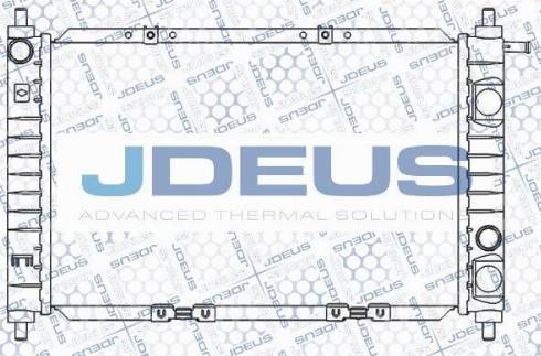 Jdeus M-0560250 - Радіатор, охолодження двигуна autozip.com.ua