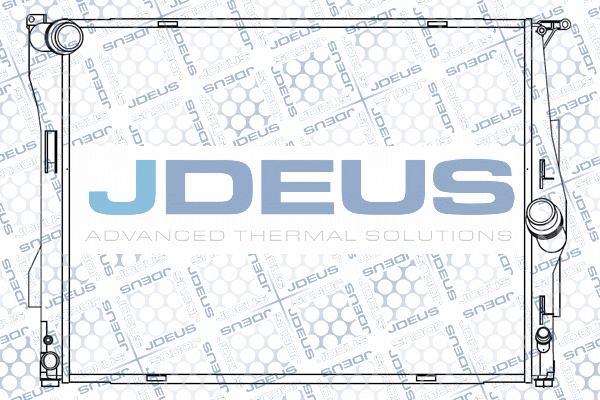 Jdeus M-0050660 - Радіатор, охолодження двигуна autozip.com.ua