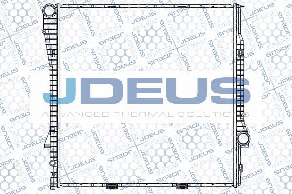 Jdeus M-0050720 - Радіатор, охолодження двигуна autozip.com.ua