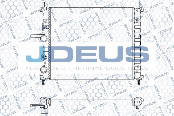 Jdeus M-0110960 - Радіатор, охолодження двигуна autozip.com.ua
