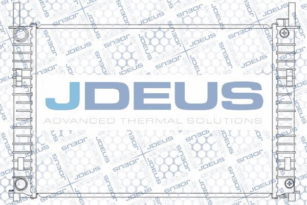 Jdeus M-0121080 - Радіатор, охолодження двигуна autozip.com.ua