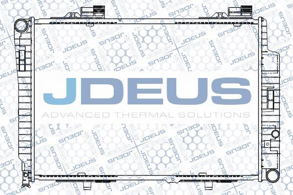 Jdeus M-0170340 - Радіатор, охолодження двигуна autozip.com.ua