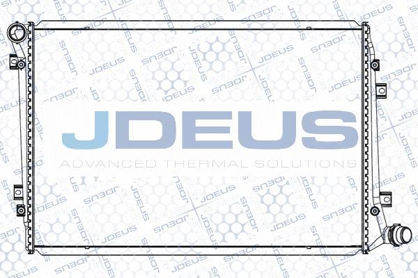 Jdeus M-0300490 - Радіатор, охолодження двигуна autozip.com.ua