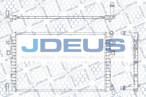 Jdeus M-0300640 - Низькотемпературний охолоджувач, інтеркулер autozip.com.ua