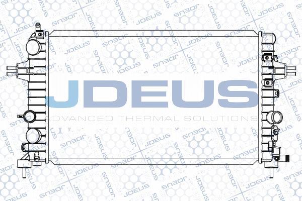 Jdeus M-0200990 - Радіатор, охолодження двигуна autozip.com.ua
