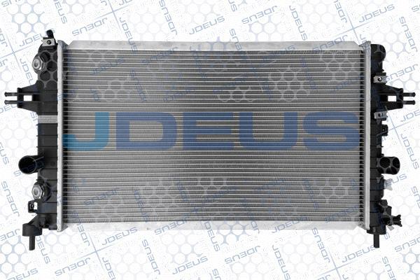 Jdeus M-0200430 - Радіатор, охолодження двигуна autozip.com.ua