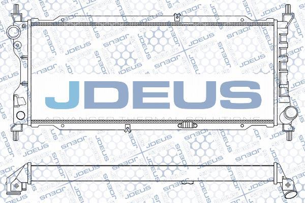 Jdeus M-020053A - Радіатор, охолодження двигуна autozip.com.ua