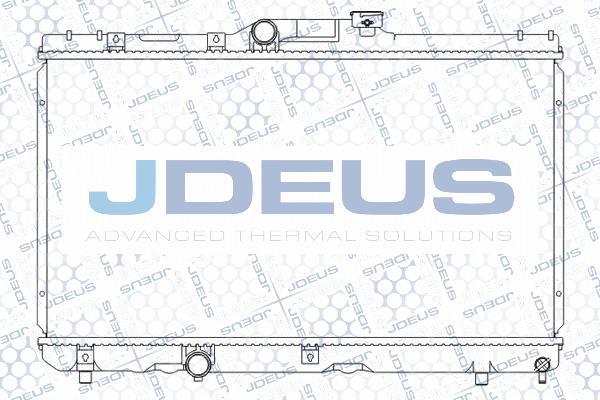 Jdeus M-0281210 - Радіатор, охолодження двигуна autozip.com.ua