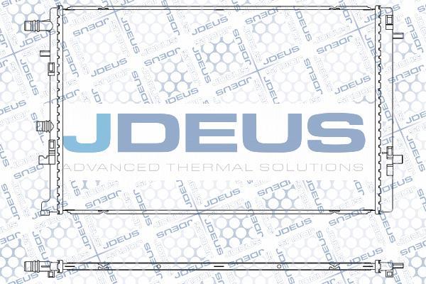 Jdeus M-023131X - Низькотемпературний охолоджувач, інтеркулер autozip.com.ua