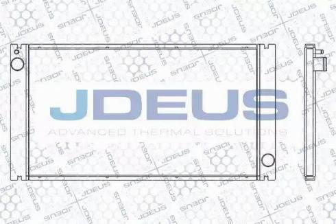 Jdeus M-070003A - Радіатор, охолодження двигуна autozip.com.ua