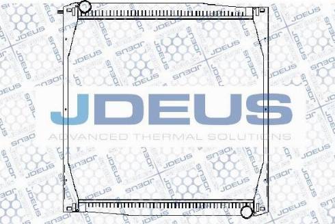 Jdeus M-1410040 - Радіатор, охолодження двигуна autozip.com.ua