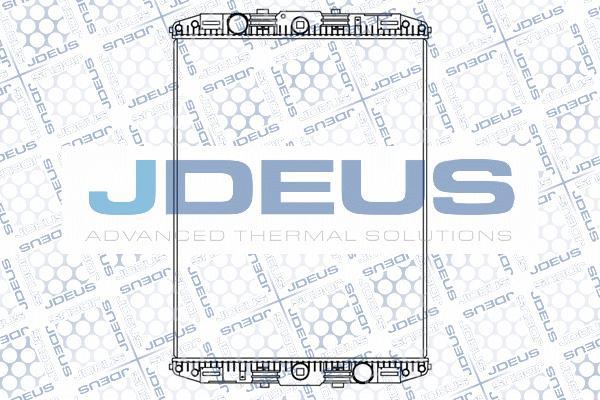 Jdeus M-108002B - Радіатор, охолодження двигуна autozip.com.ua