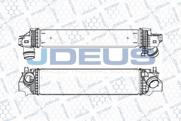 Jdeus M-805088A - Интеркулер autozip.com.ua