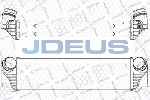 Jdeus M-805082A - Интеркулер autozip.com.ua