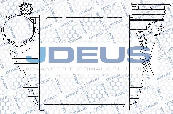 Jdeus M-801005A - Интеркулер autozip.com.ua