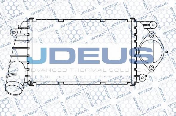 Jdeus M-830003A - Интеркулер autozip.com.ua