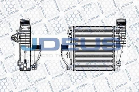 Jdeus M-8210460 - Интеркулер autozip.com.ua