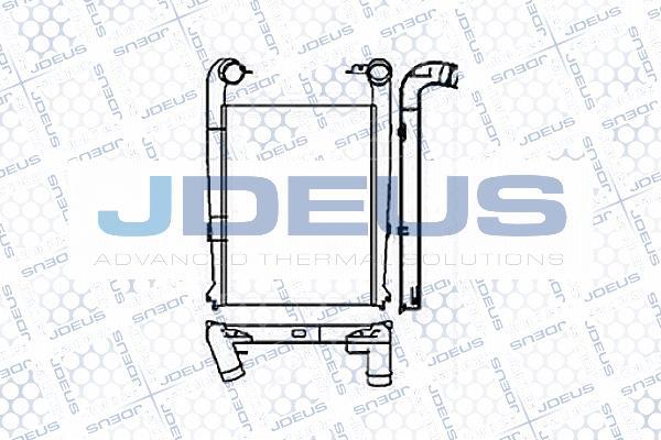 Jdeus M-823017A - Интеркулер autozip.com.ua