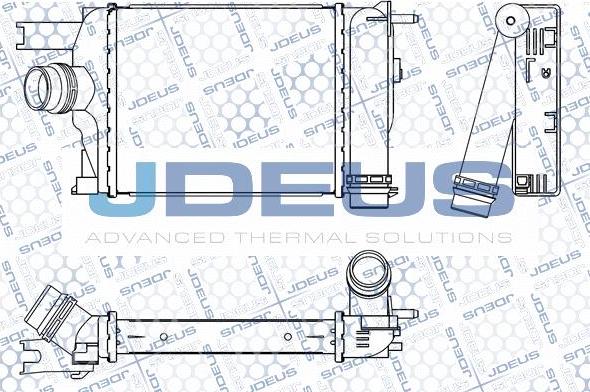 Jdeus M-823110A - Интеркулер autozip.com.ua