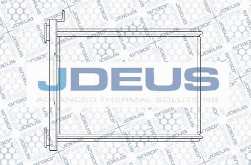 Jdeus M-2230990 - Теплообмінник, опалення салону autozip.com.ua