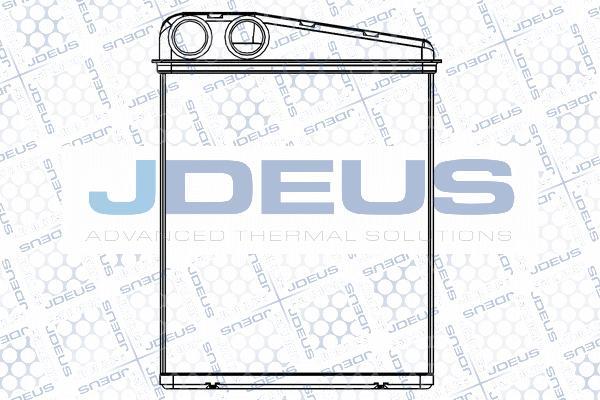 Jdeus M-270004A - Теплообмінник, опалення салону autozip.com.ua