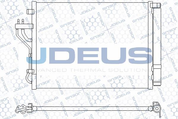 Jdeus M-7540440 - Конденсатор, кондиціонер autozip.com.ua