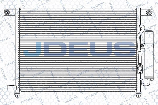 Jdeus M-756010A - Конденсатор, кондиціонер autozip.com.ua