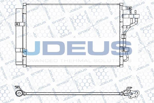 Jdeus M-7650250 - Конденсатор, кондиціонер autozip.com.ua