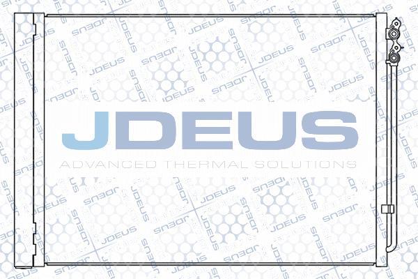 Jdeus M-705031A - Конденсатор, кондиціонер autozip.com.ua