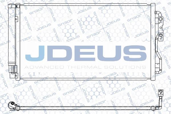 Jdeus M-7050790 - Конденсатор, кондиціонер autozip.com.ua
