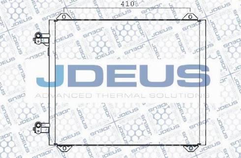 Jdeus M-701067A - Конденсатор, кондиціонер autozip.com.ua