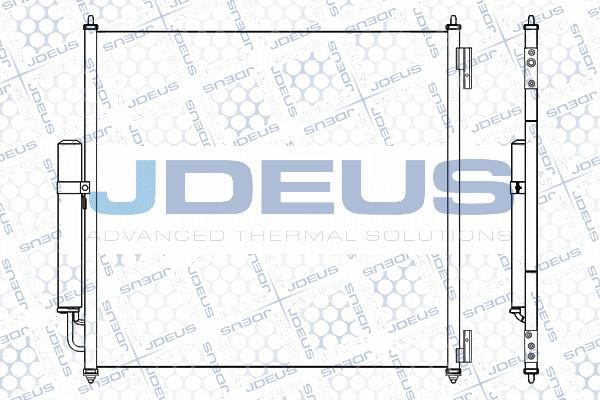 Jdeus M-702041A - Конденсатор, кондиціонер autozip.com.ua