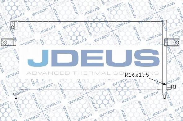 Jdeus M-7190530 - Конденсатор, кондиціонер autozip.com.ua