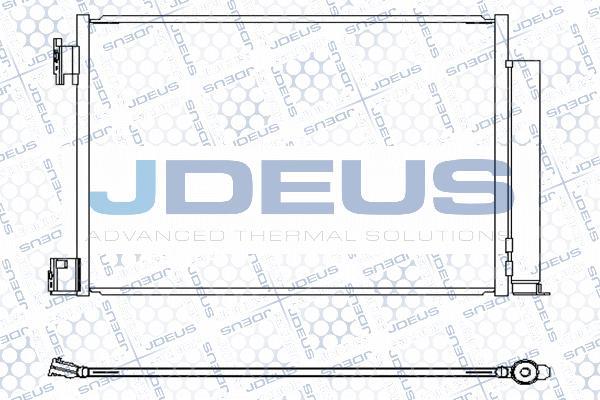 Jdeus M-7190880 - Конденсатор, кондиціонер autozip.com.ua