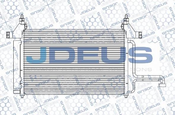 Jdeus M-7110850 - Конденсатор, кондиціонер autozip.com.ua