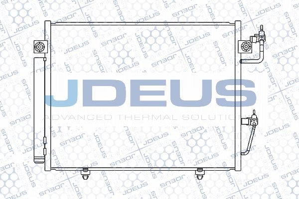 Jdeus M-7180420 - Конденсатор, кондиціонер autozip.com.ua