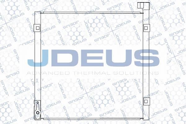 Jdeus M-7130160 - Конденсатор, кондиціонер autozip.com.ua