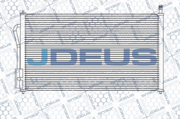 Jdeus M-7121060 - Конденсатор, кондиціонер autozip.com.ua