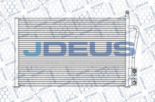 Jdeus M-7121080 - Конденсатор, кондиціонер autozip.com.ua