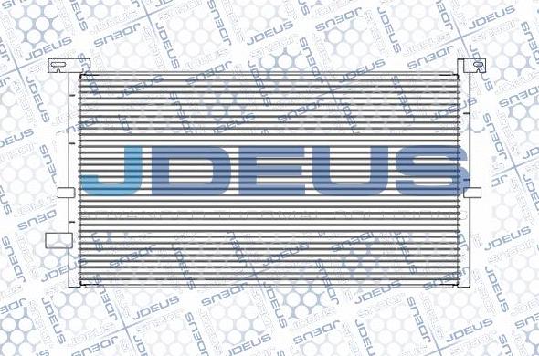 Jdeus M-7121130 - Конденсатор, кондиціонер autozip.com.ua